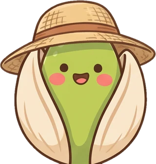 Buddy wearing a straw hat