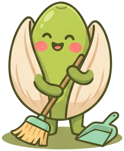Brainripe buddy doing tidy up